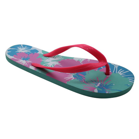 Fashion printed flip flops